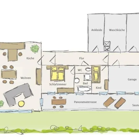 Apartmán Elchegg - & Panorama-loft Rettenberg